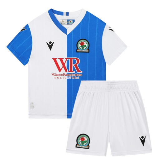 Blackburn Rovers Home Kids Kit 25/26