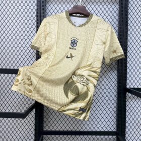 2026 Brazil Arara Aurora Gold Special Edition Football Shirt