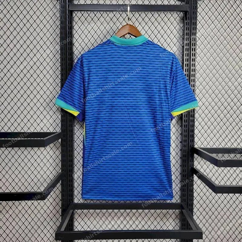 2024 Brazil Away Soccer Jersey - Detail 1