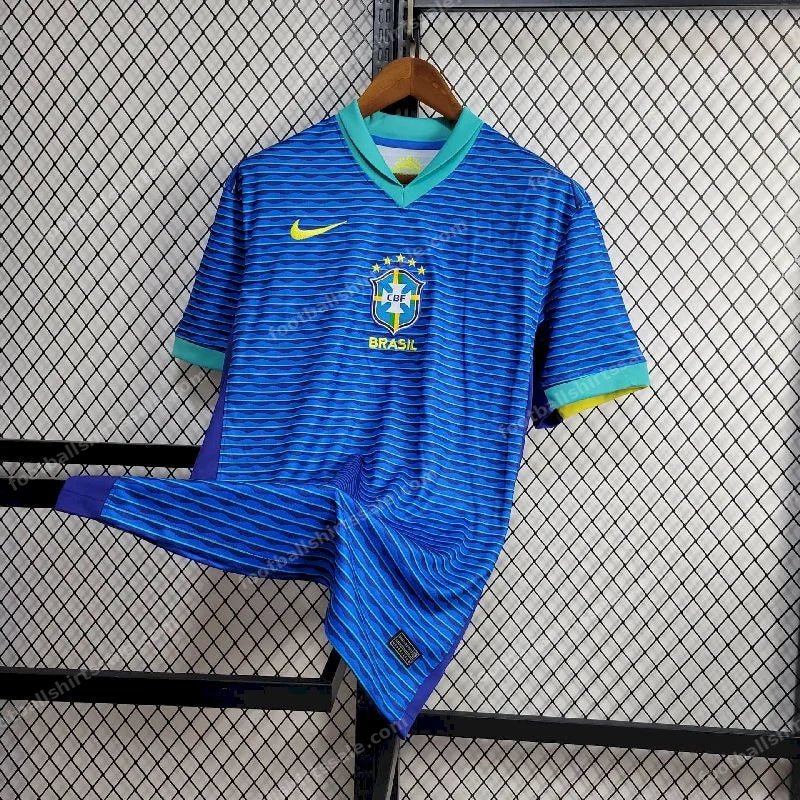 2024 Brazil Away Soccer Jersey - Detail 3