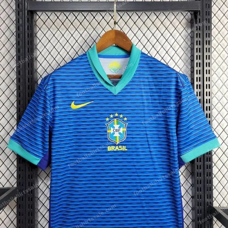 2024 Brazil Away Soccer Jersey - Detail 4