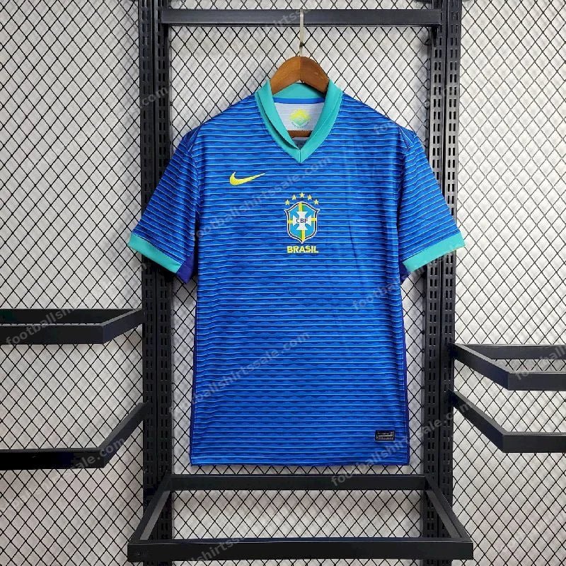 2024 Brazil Away Soccer Jersey
