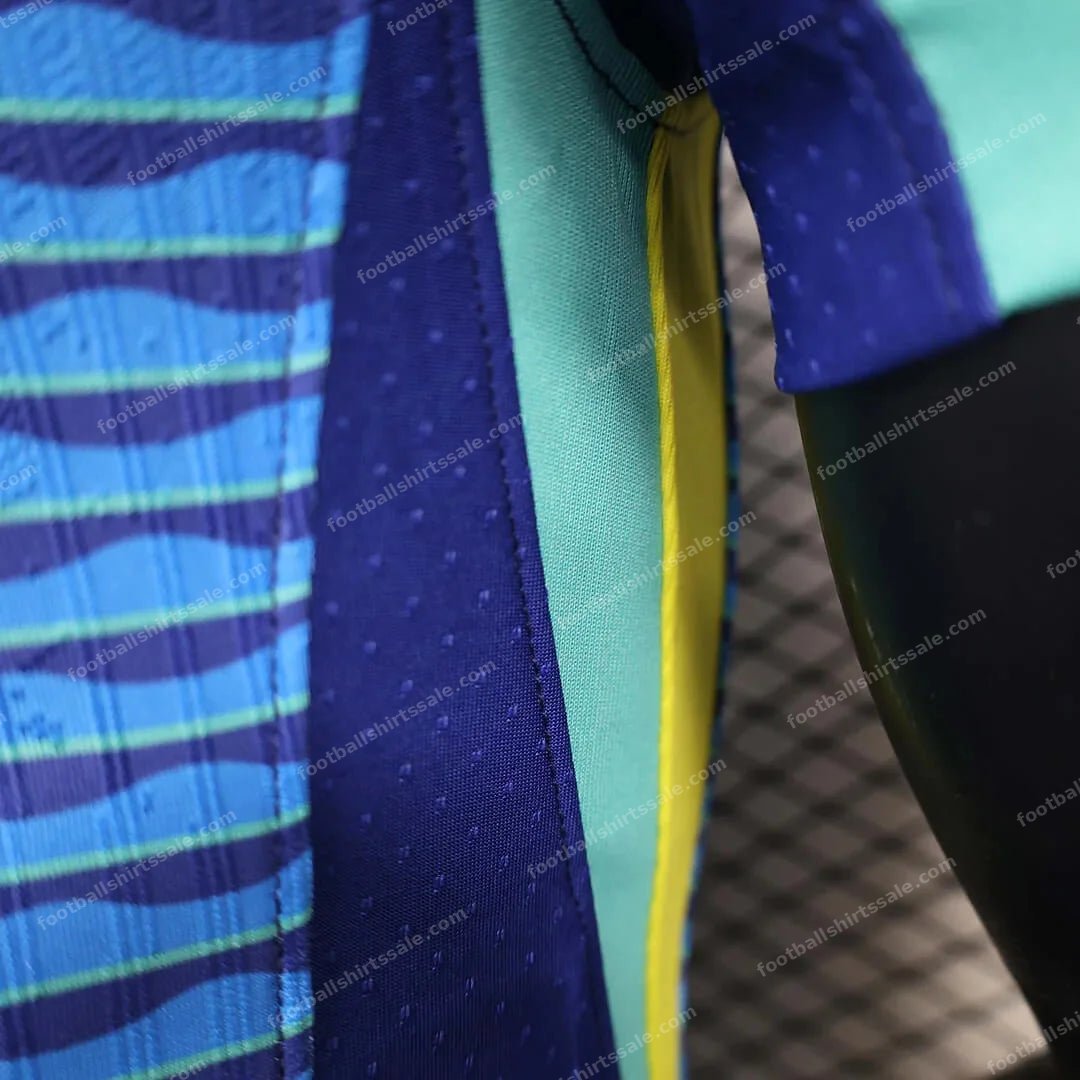 2024 Brazil Away Soccer Jersey – Player Version - Detail 3