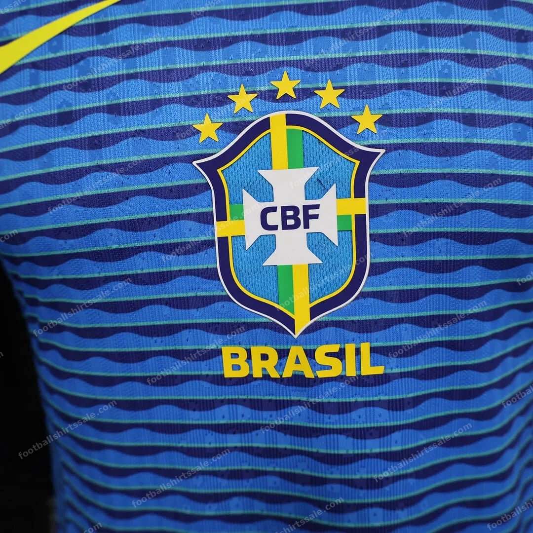 2024 Brazil Away Soccer Jersey – Player Version - Detail 4