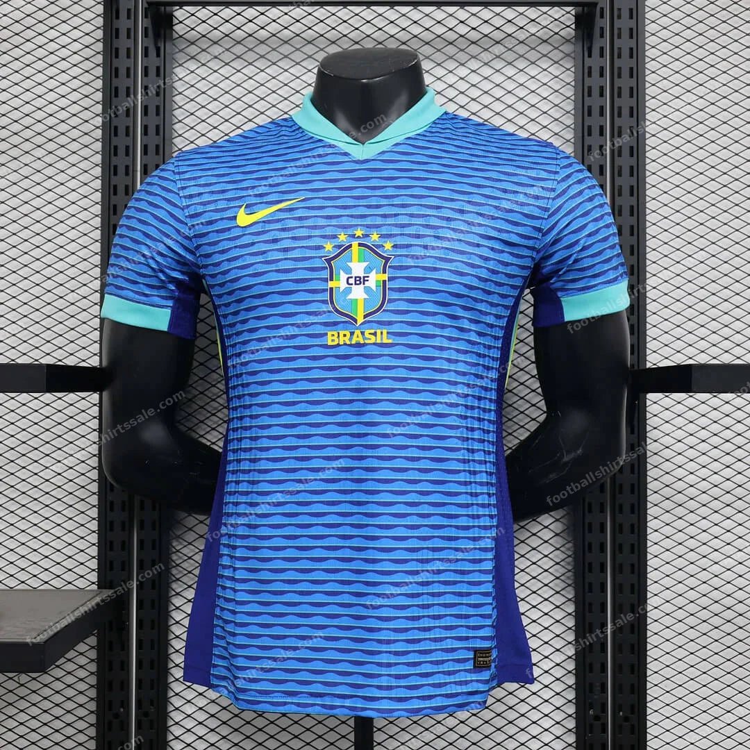 2024 Brazil Away Soccer Jersey – Player Version
