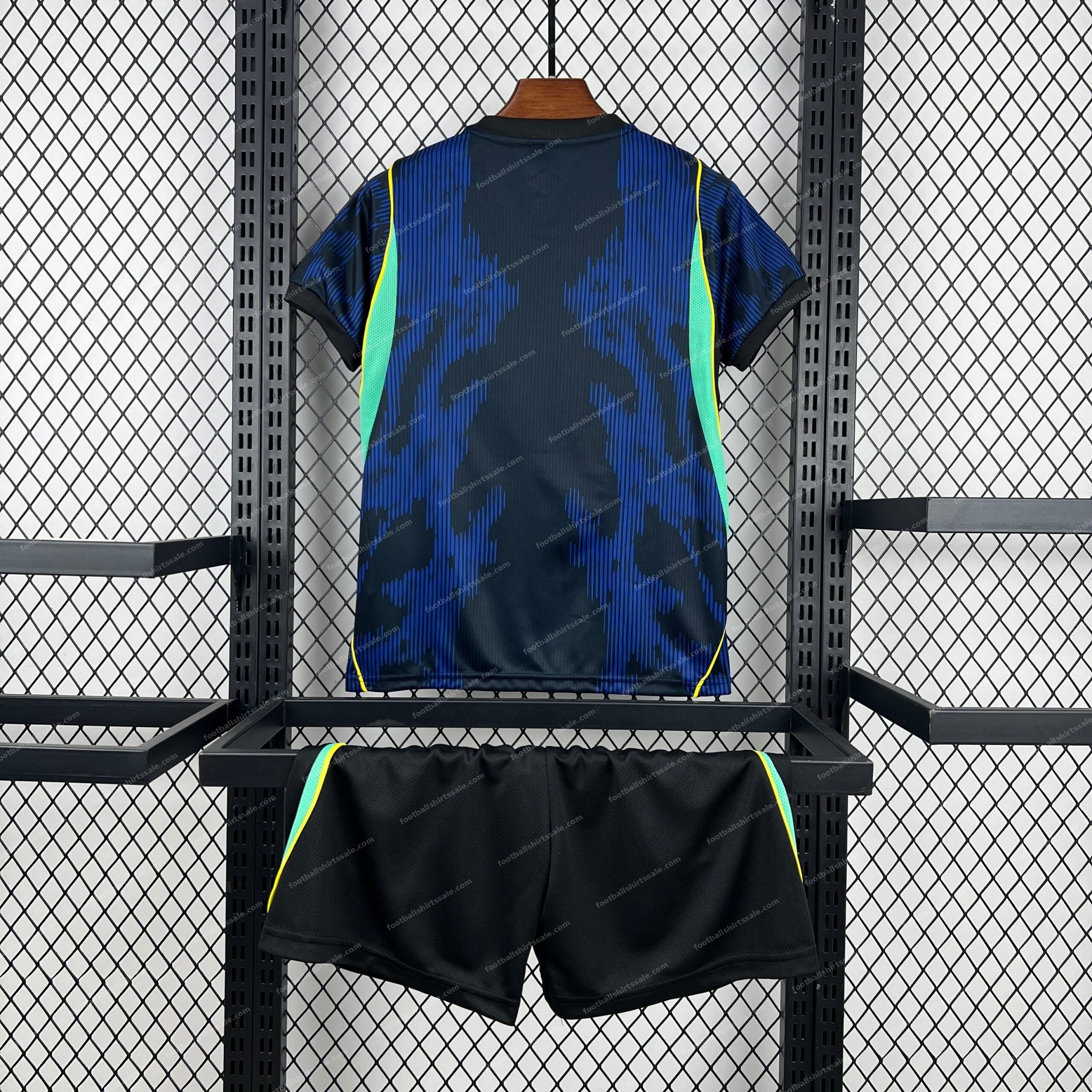 2026 Brazil Away World Cup Football Shirt Kids Size - Detail 1
