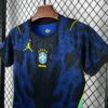 2026 Brazil Away World Cup Football Shirt Kids Size - Detail 3