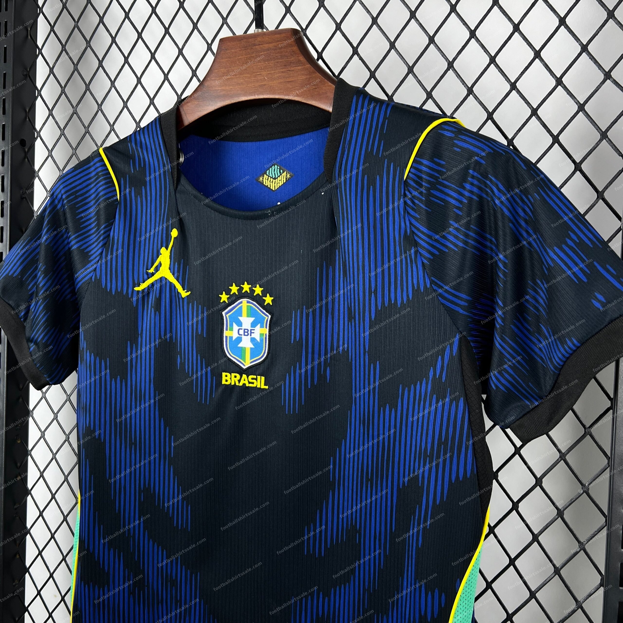2026 Brazil Away World Cup Football Shirt Kids Size - Detail 3