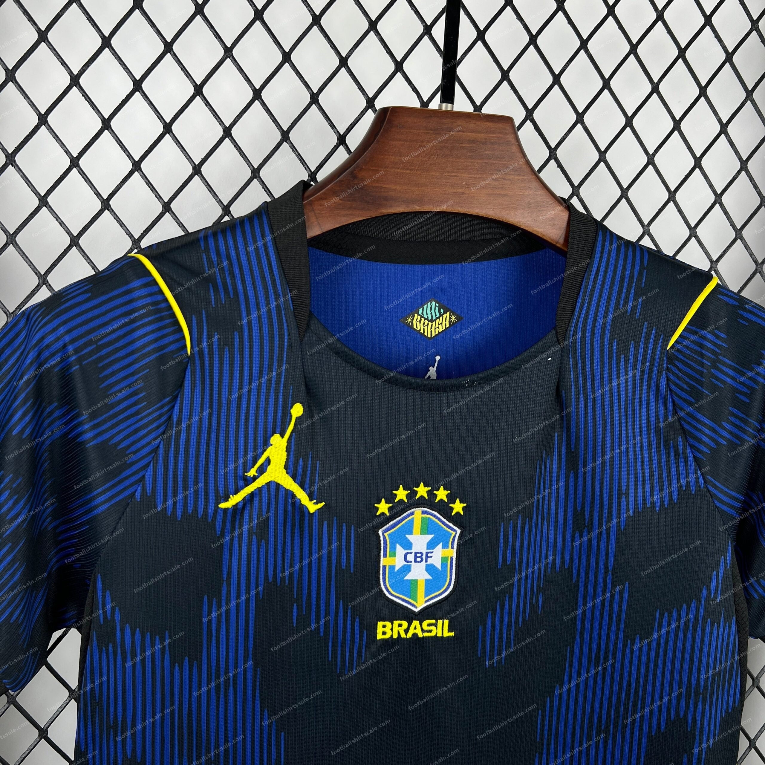 2026 Brazil Away World Cup Football Shirt Kids Size - Detail 4