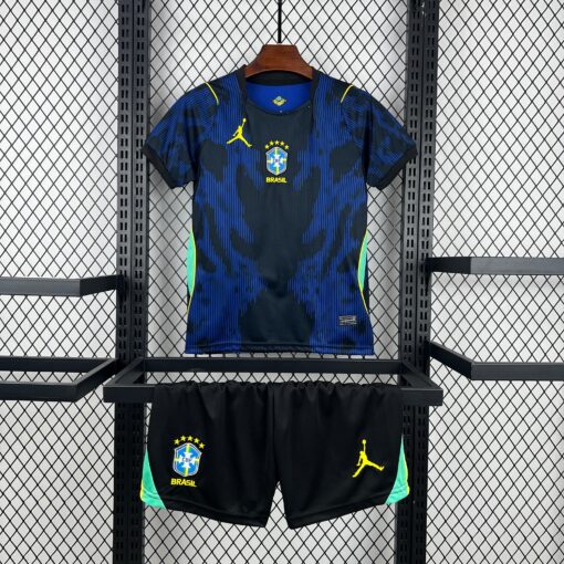 2026 Brazil Away World Cup Football Shirt Kids Size