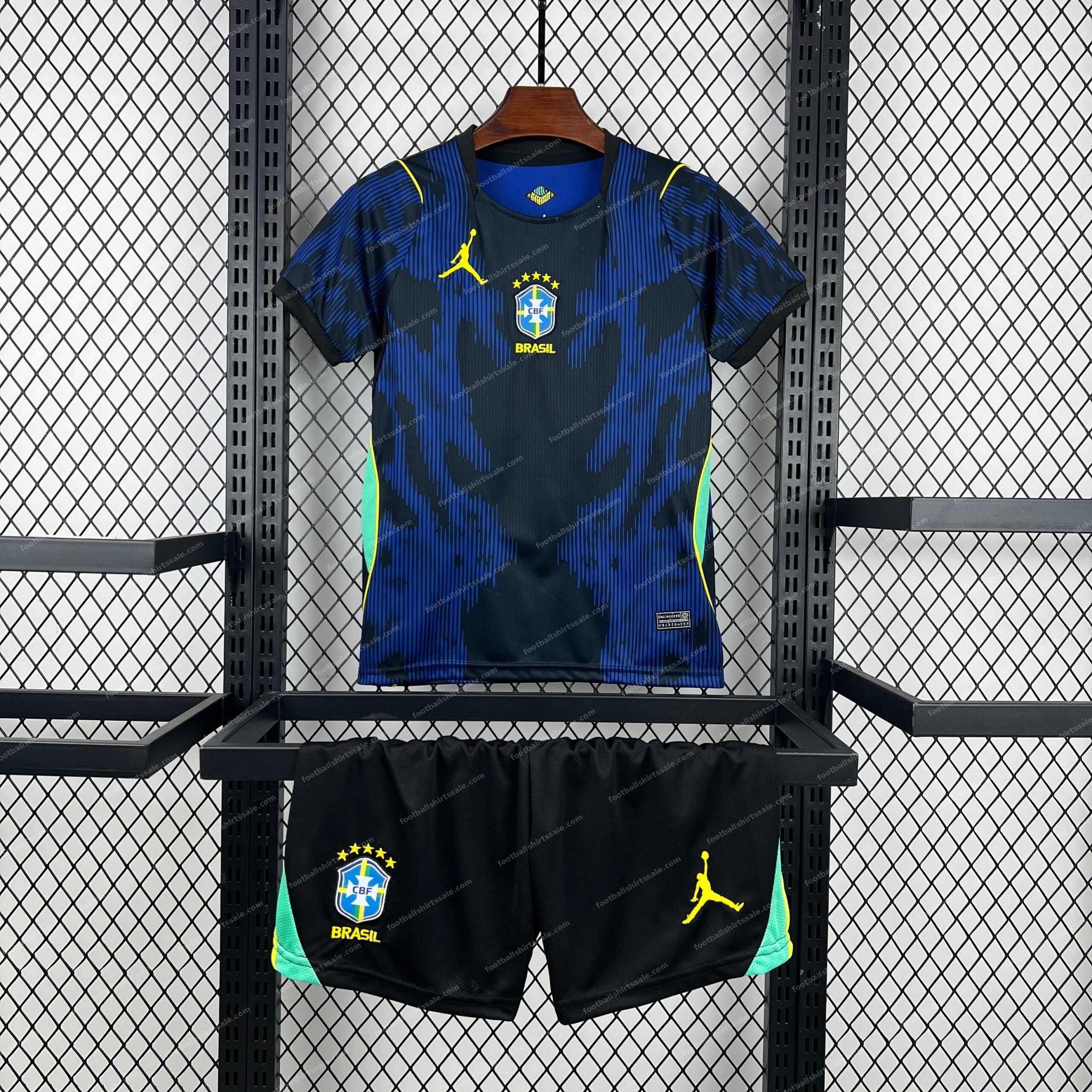2026 Brazil Away World Cup Football Shirt Kids Size