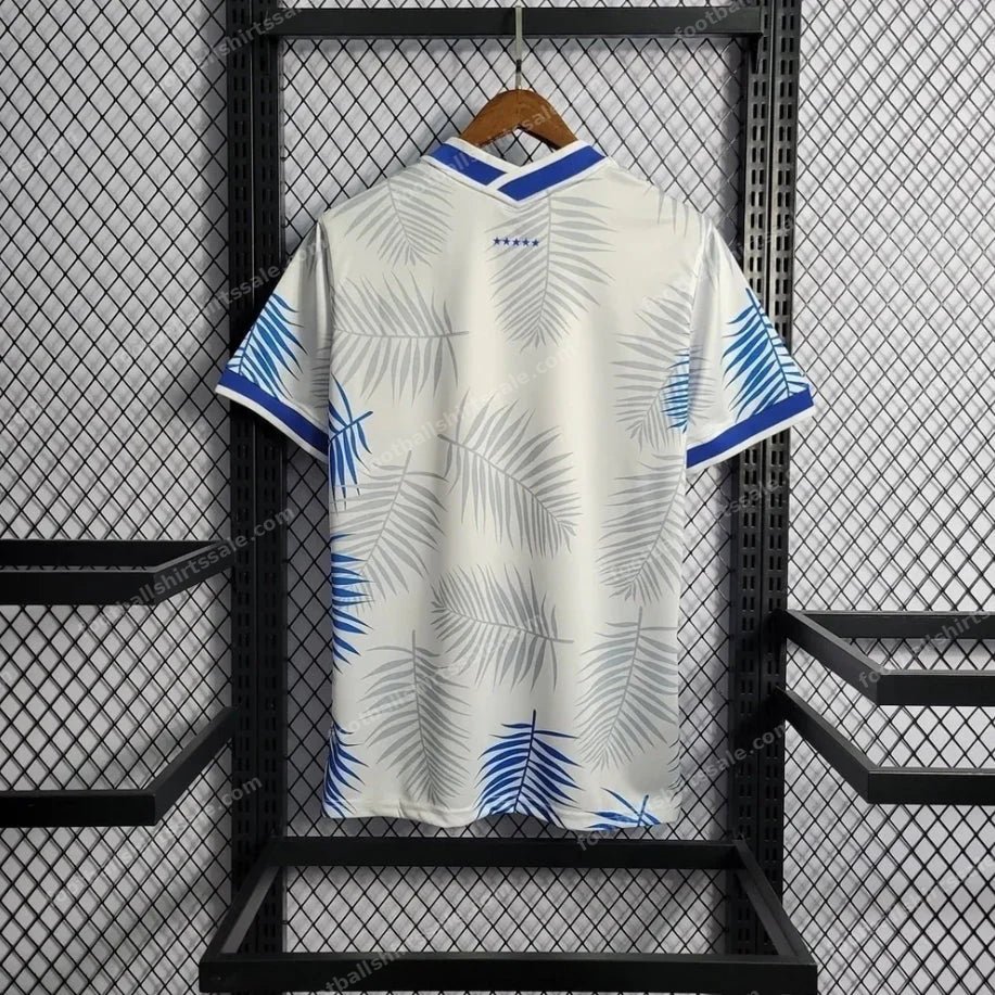 2022 Brazil Blue Beach Football Jersey - Detail 1