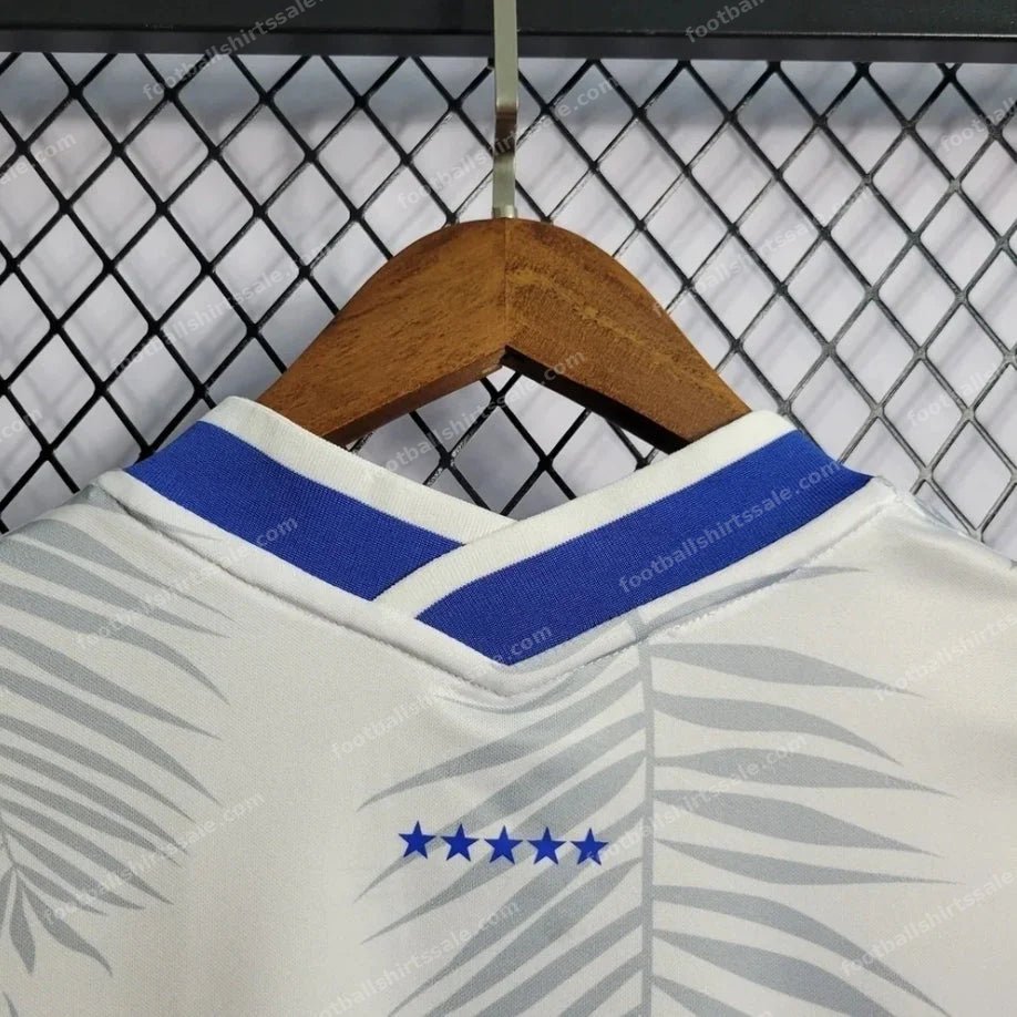 2022 Brazil Blue Beach Football Jersey - Detail 6