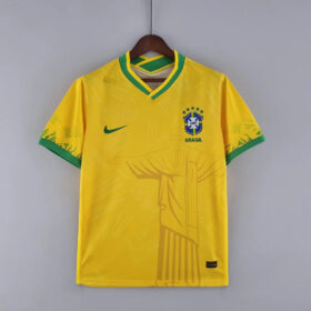2022 Brazil Classic Soccer Jersey Yellow