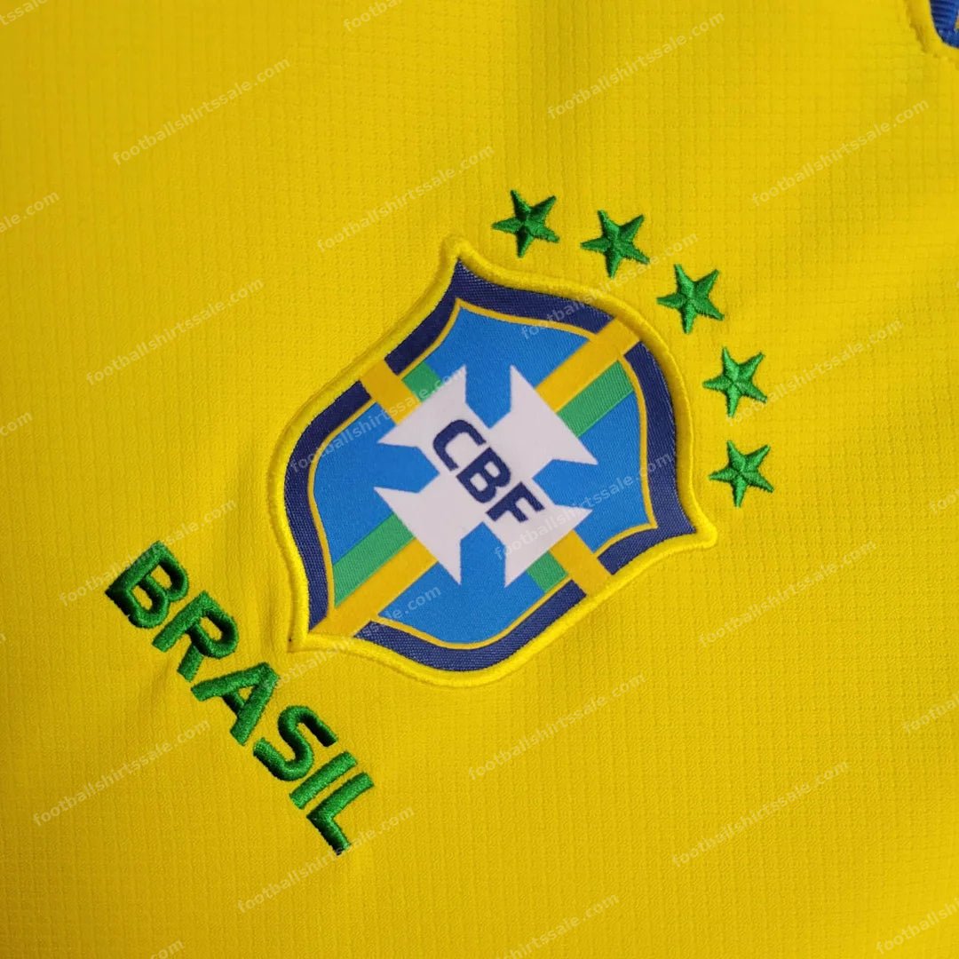 Brazil 2025 Home Football Jersey - Detail 3
