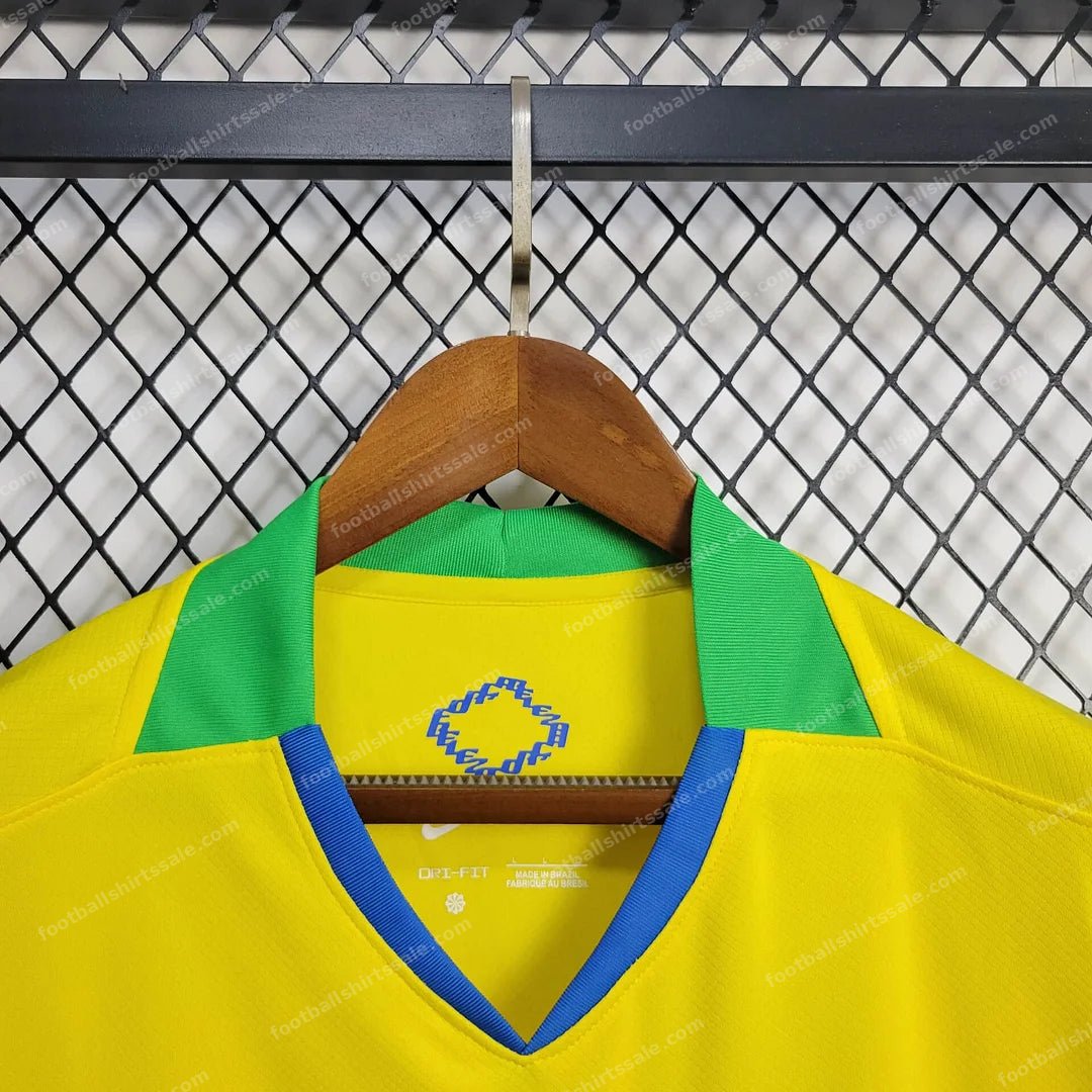 Brazil 2025 Home Football Jersey - Detail 5