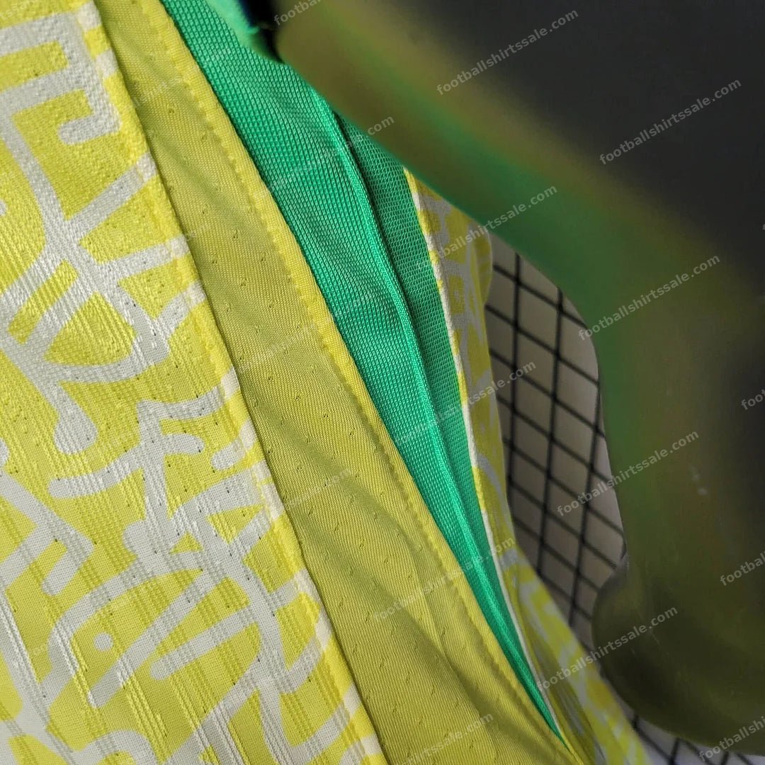 2024 Brazil Home Soccer Jersey – Player Version - Detail 6