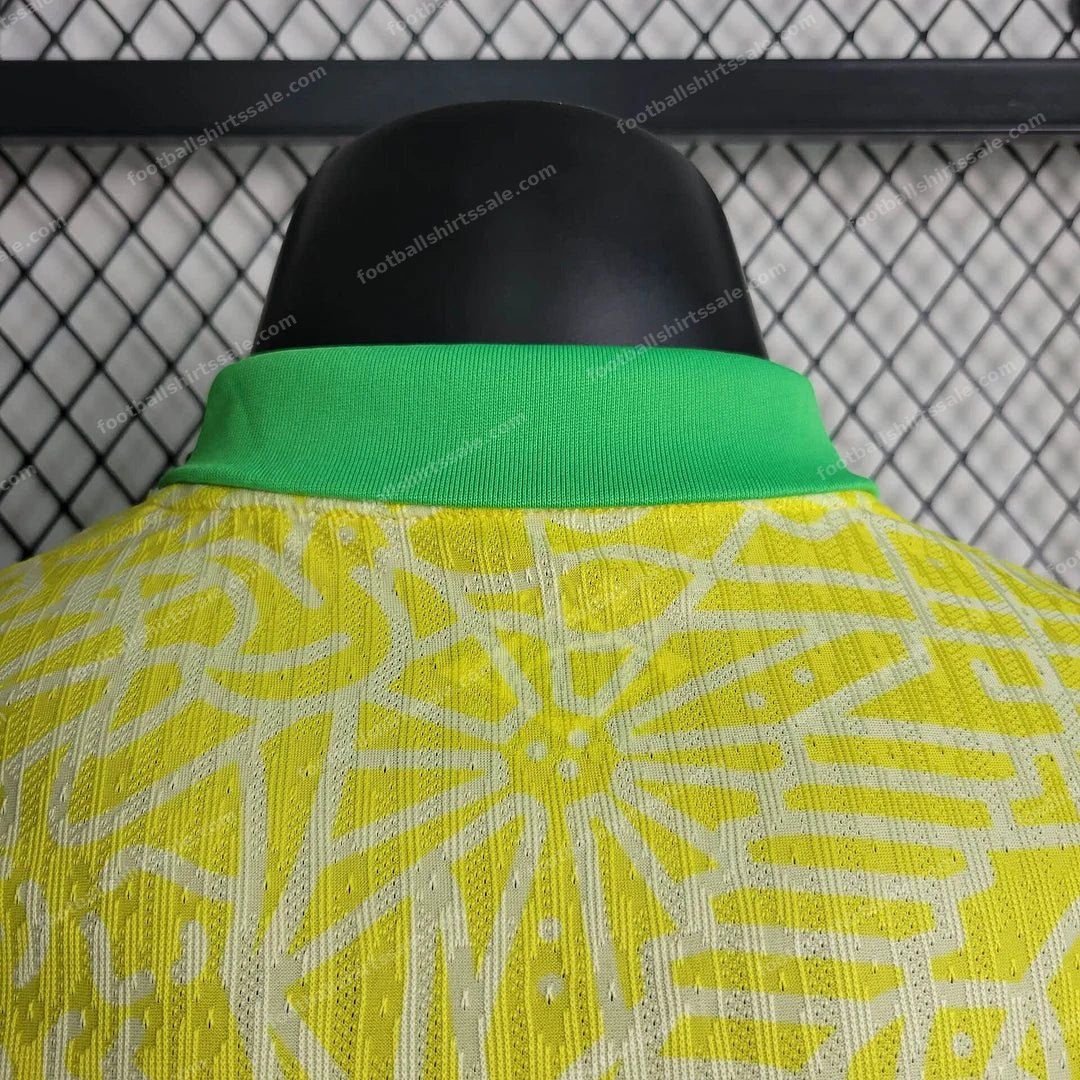 2024 Brazil Home Soccer Jersey – Player Version - Detail 9