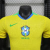 2025 Brazil Home Soccer Jersey – Player Version - Detail 2