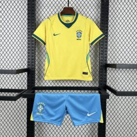 2026 Brazil Home World Cup Football Shirt Kids Size