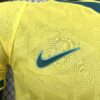 2026 Brazil Home World Cup Jersey Player Version - Detail 4