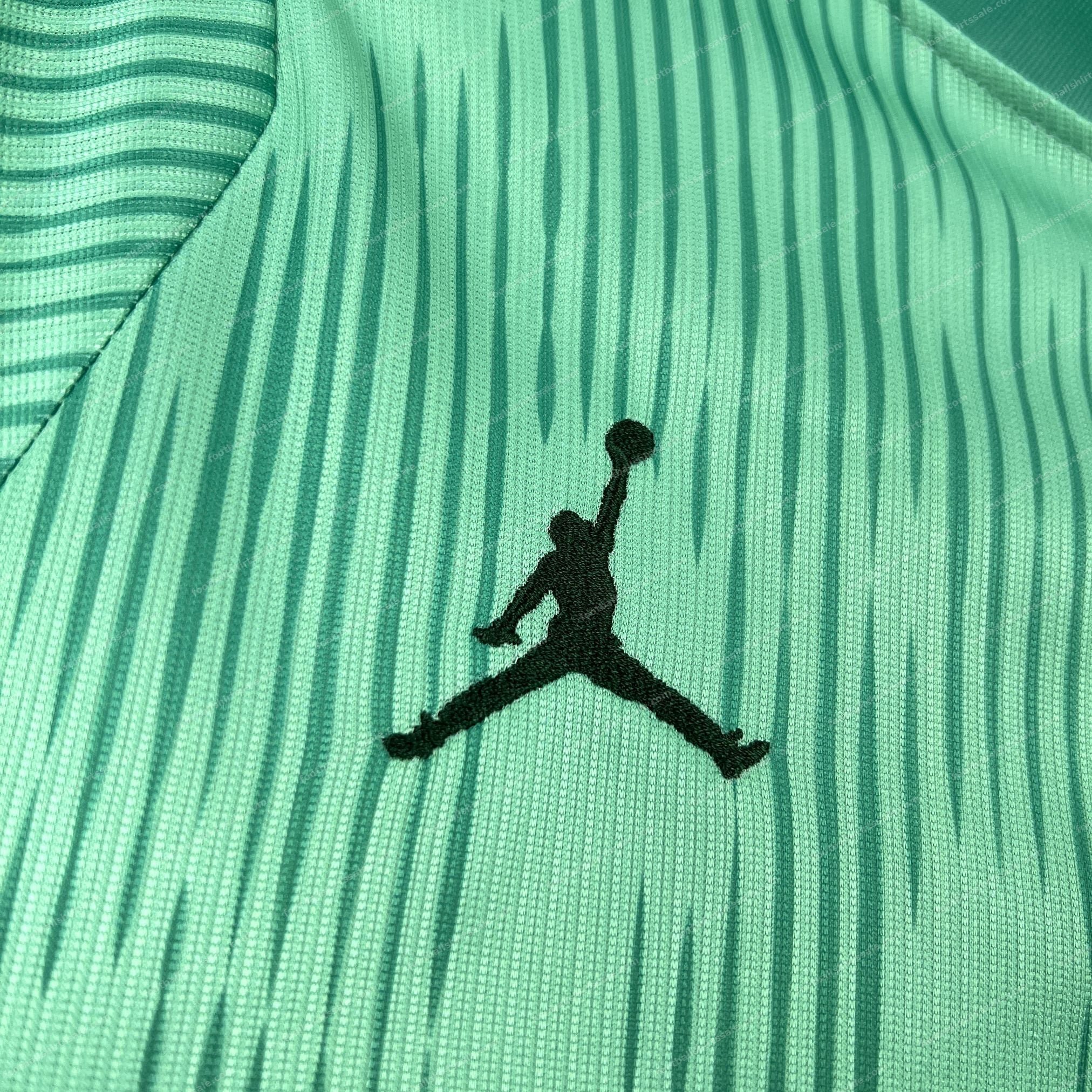 2026 Brazil Mint Waves World Cup Jersey - Detail 4