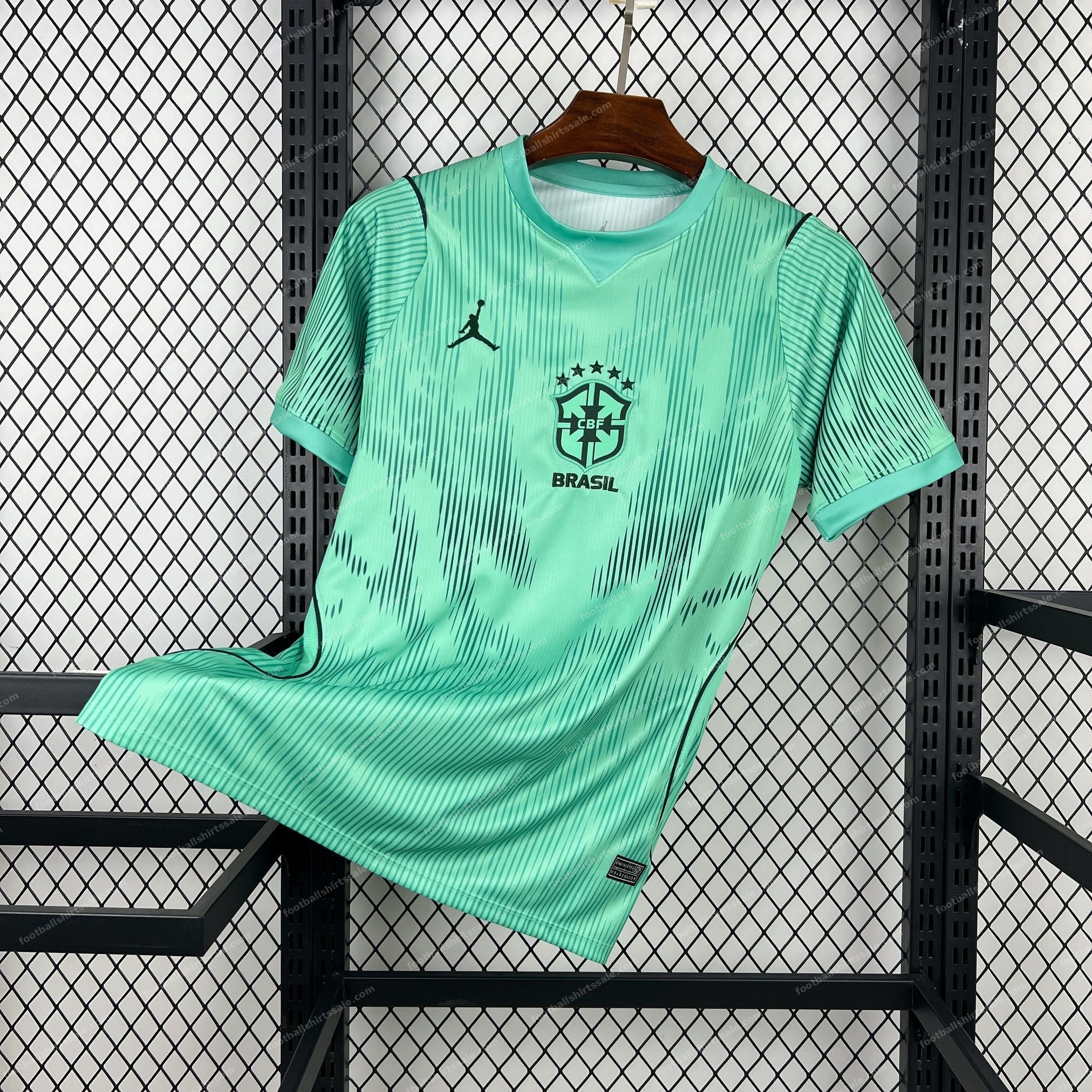 2026 Brazil Mint Waves World Cup Jersey