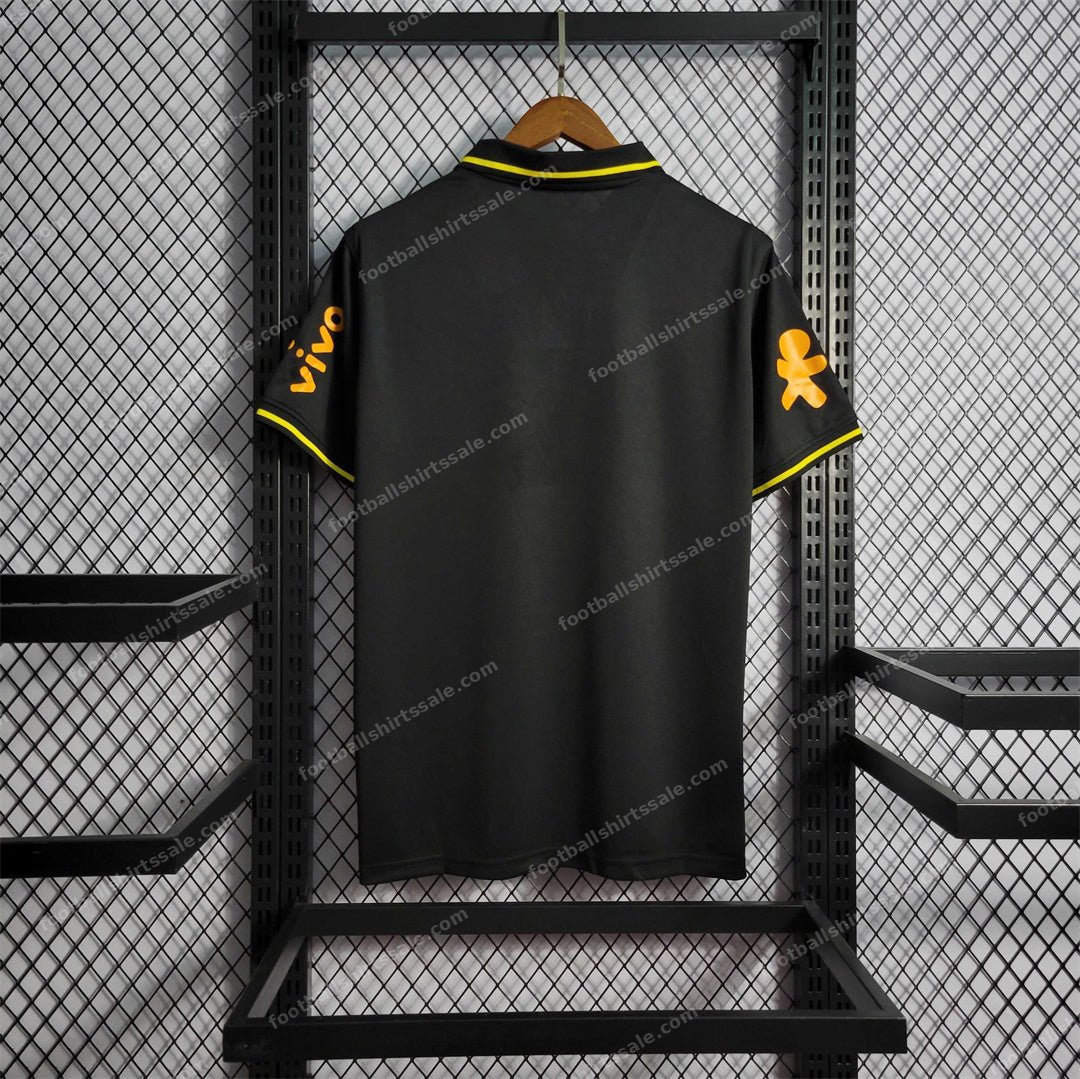 Brazil POLO Black Shirt - Detail 1