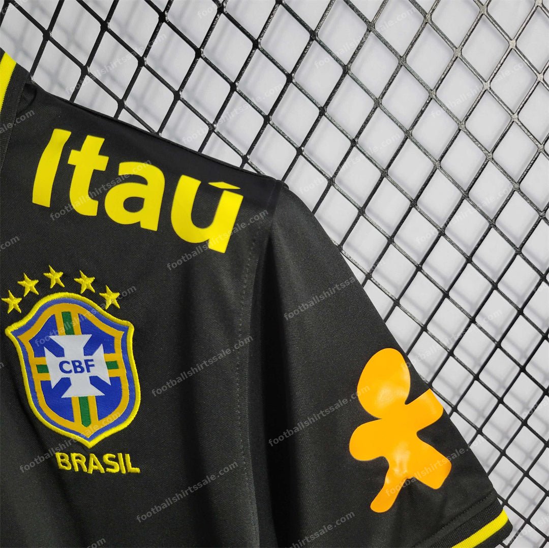 Brazil POLO Black Shirt - Detail 4