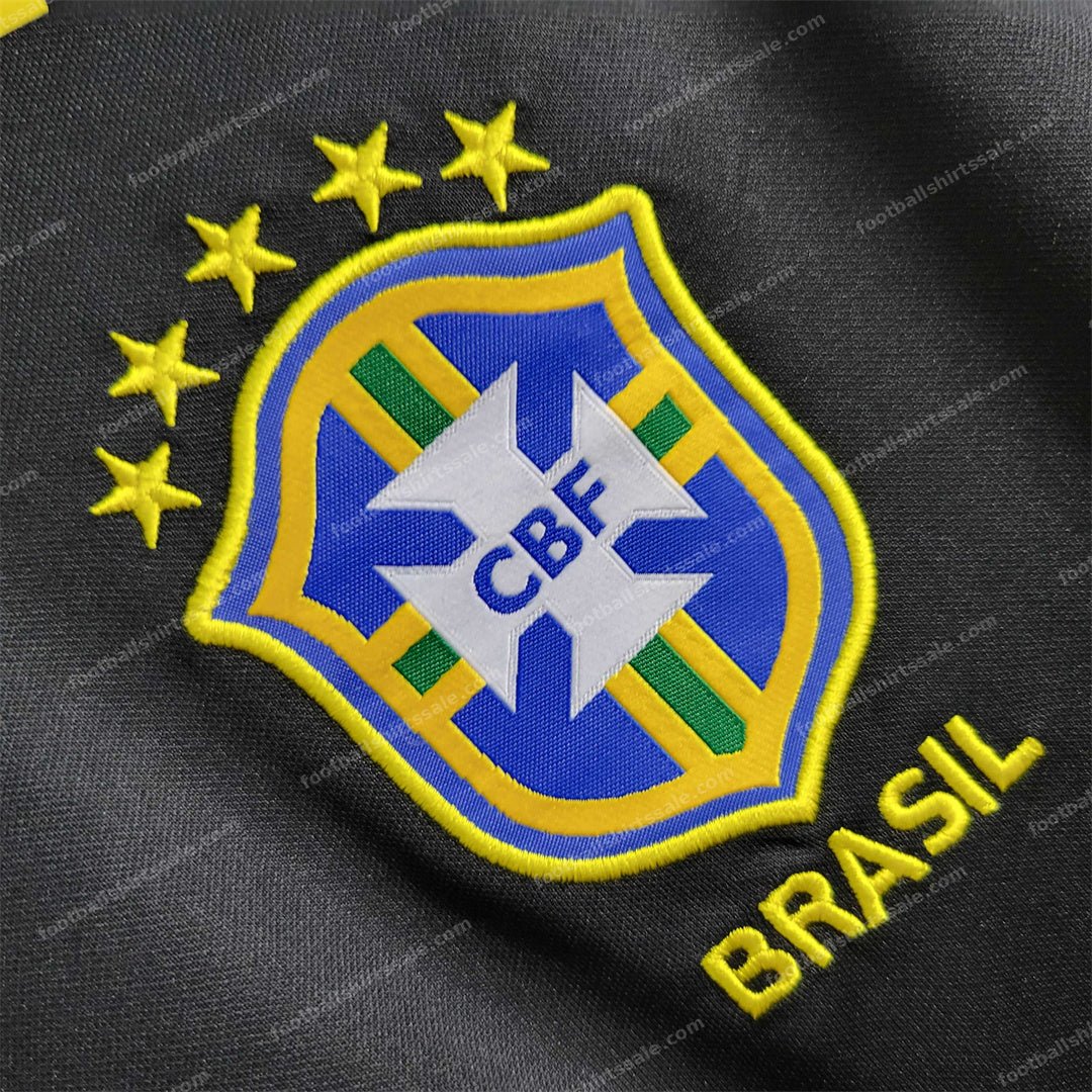 Brazil POLO Black Shirt - Detail 5