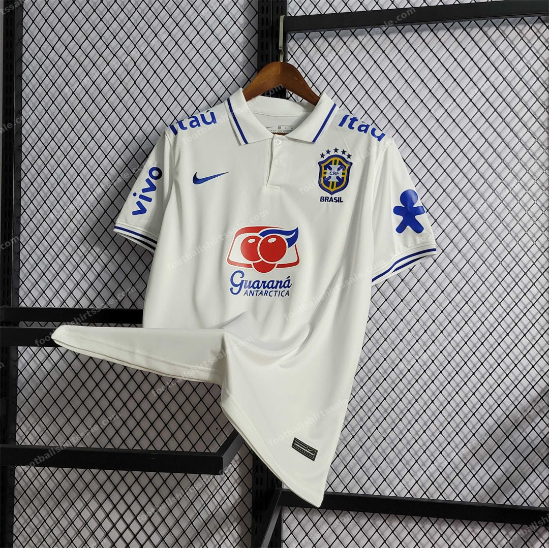 Brazil POLO White Shirt - Detail 2