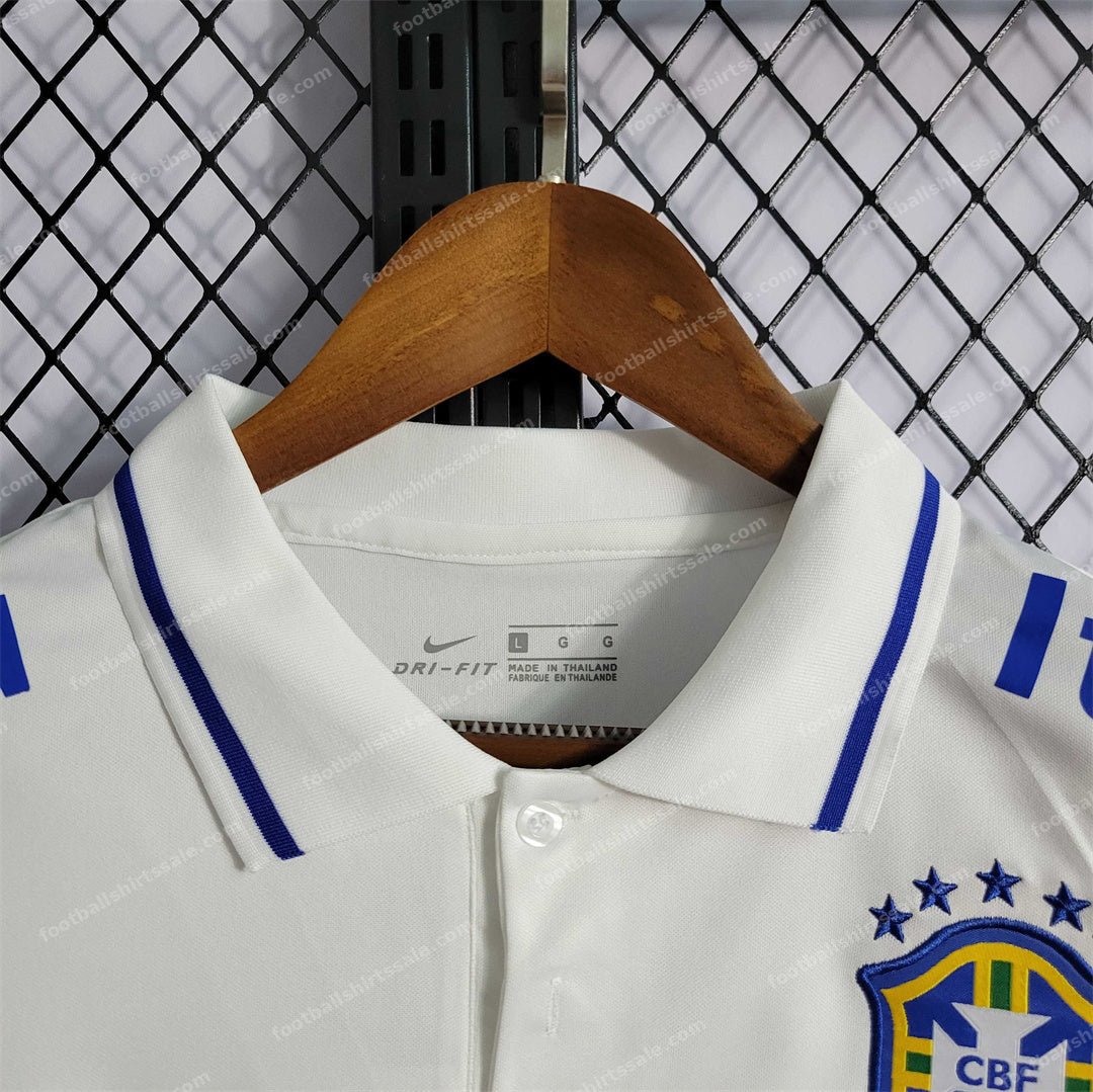 Brazil POLO White Shirt - Detail 3