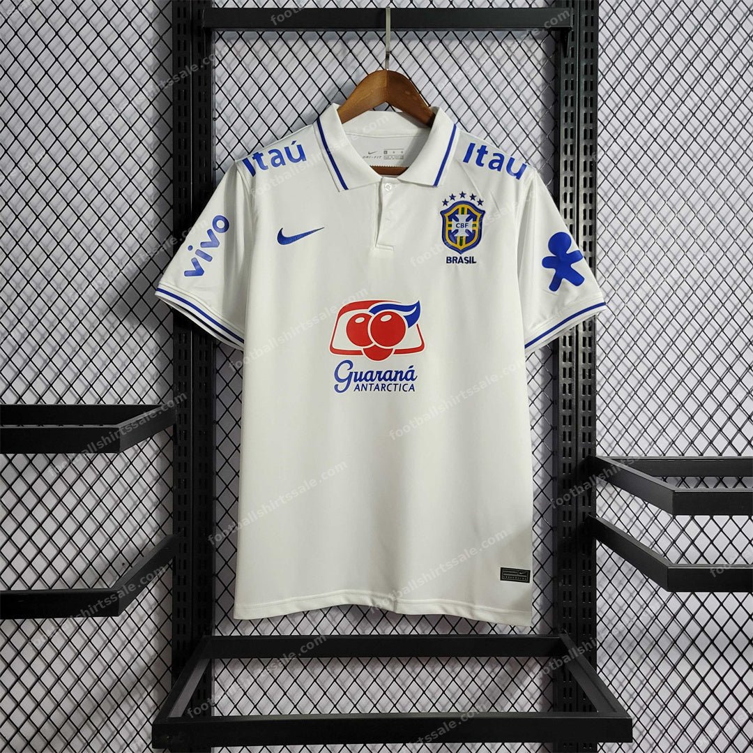 Brazil POLO White Shirt