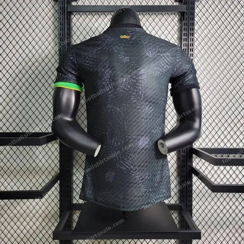 2023 Brazil Special Edition Black Soccer Jersey – Player Version - Detail 1