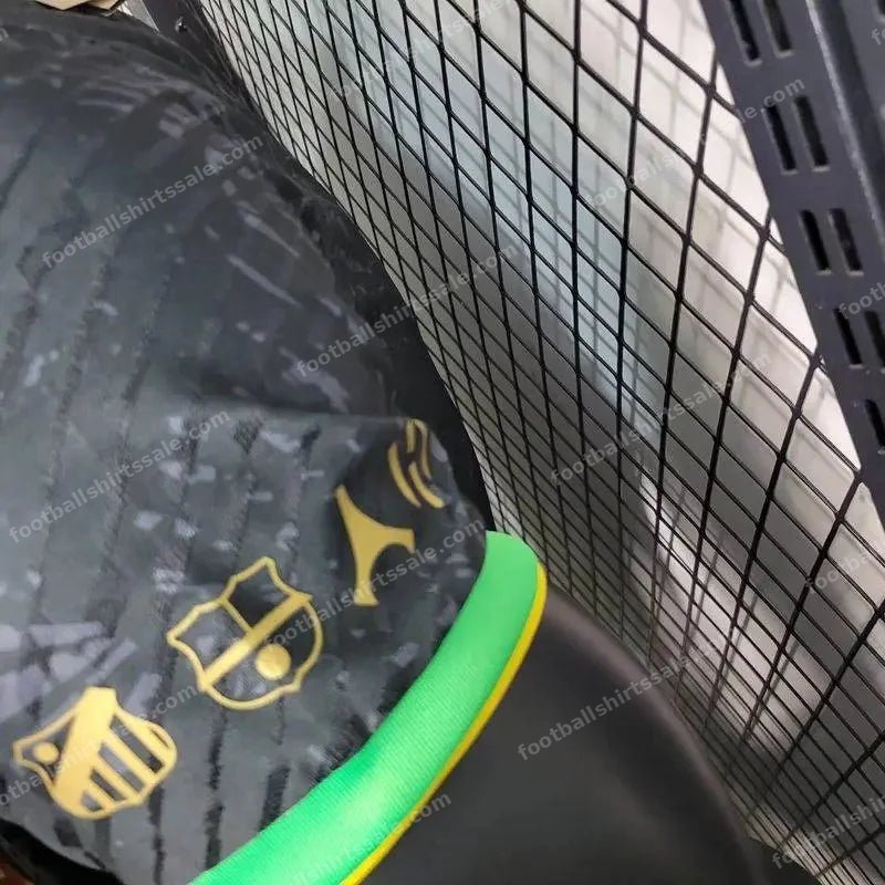 2023 Brazil Special Edition Black Soccer Jersey – Player Version - Detail 6