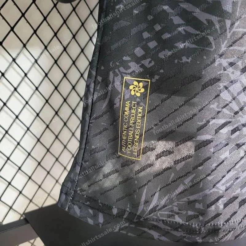 2023 Brazil Special Edition Black Soccer Jersey – Player Version - Detail 7