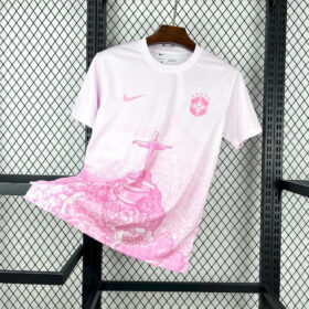 2026 Brazil Special Edition Pink Rio Football Shirt