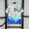 2025/2026 Brazil Special Edition White Blue Parrot Football Shirt - Detail 1