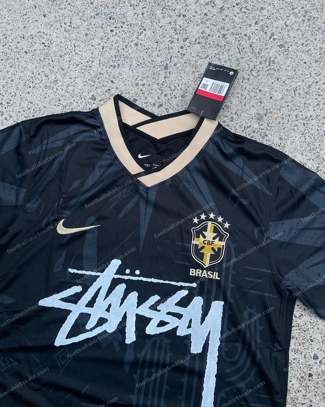 Brazil 2022 Stussy x Special Edition Jersey - Detail 1