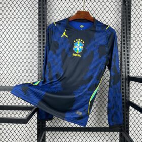 2026 Brazil World Cup Away Long Sleeve Football Jersey