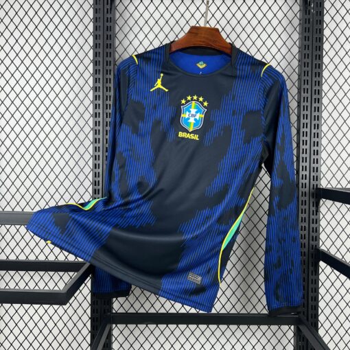 2026 Brazil World Cup Away Long Sleeve Football Jersey