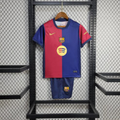 2024/2025 Kids Size Barcelona Home Football Shirt 1:1 Thai Quality