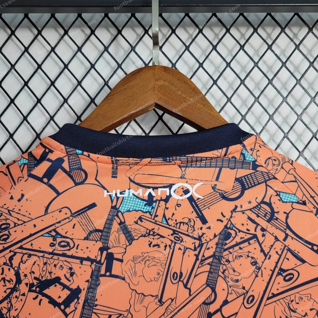 2022/2023 Cádiz Carnival Special Edition Orange Football Shirt 1:1 Thai Quality - Detail 5