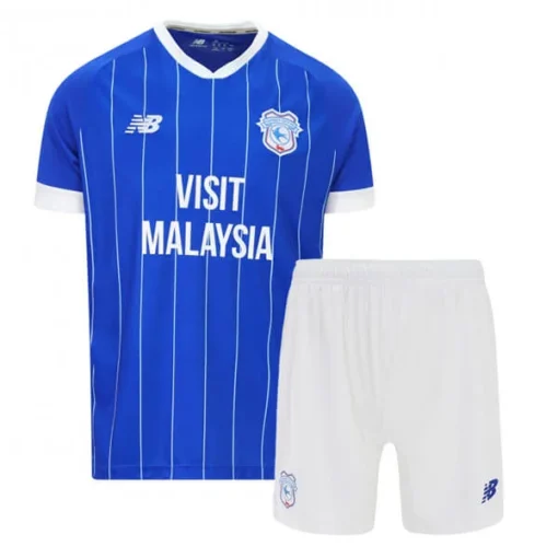 Cardiff City Home Kids Kit 25/26