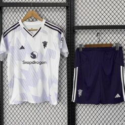 2025/2026 Manchester United Away Football Shirt Kids Size