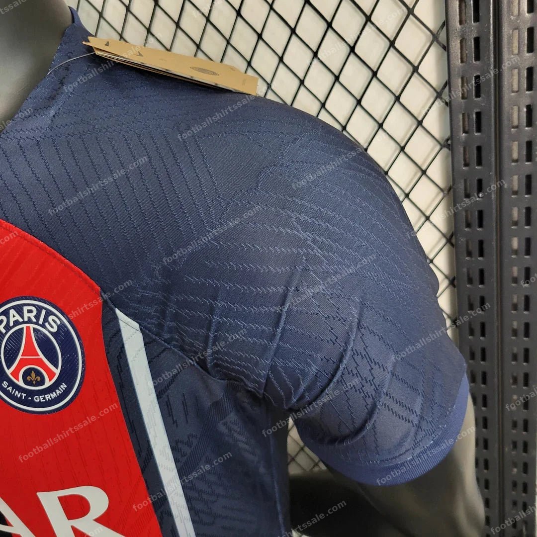 2023/2024 Football Shirt Psg Paris Saint-Germain Home – Player Version - Detail 4