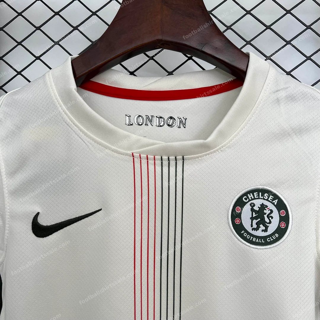 2025/2026 Chelsea Away Football Shirt Kids Size - Detail 1