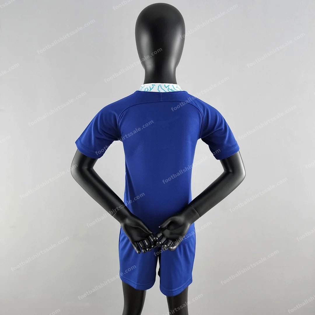 2022/2023 Chelsea Home Football Jersey Kids Size - Detail 1