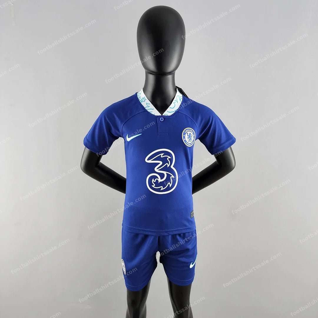 2022/2023 Chelsea Home Football Jersey Kids Size