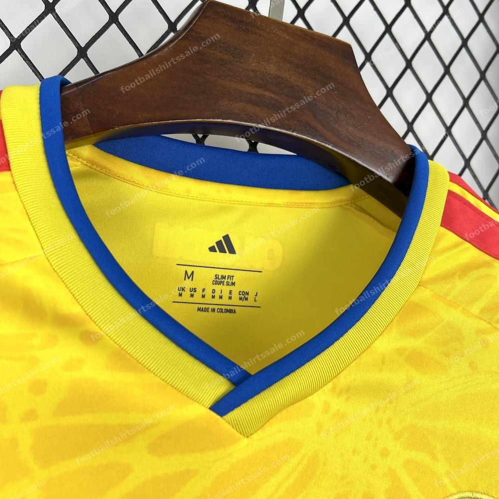 2026 Colombia Home World Cup Football Jersey - Detail 2